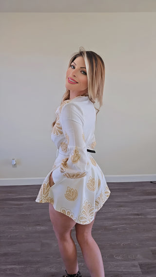 Endeavor eyelet romper