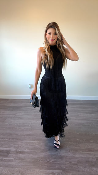 Mystic Fringe Dress