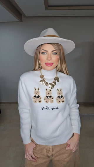 3 little bunny's sweater top