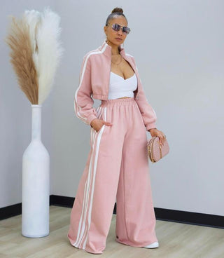 Pink sweetheart pants set