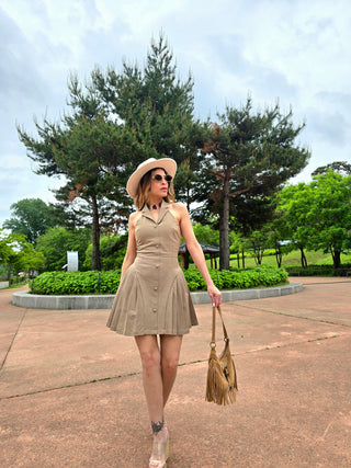 Alice Pleated Dress