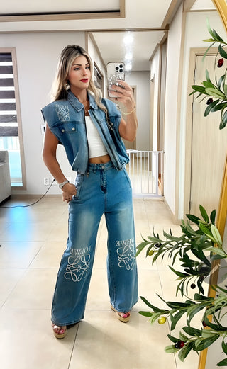 Untouchable Energy denim set