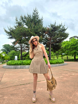 Alice Pleated Dress