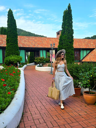 Europe Trip Skirt Set