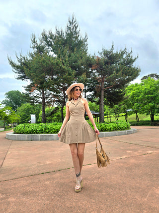 Alice Pleated Dress