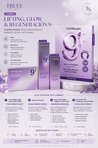 Numbuzin No. 9 NAD+ BIO Lifting-sil Full Face Box