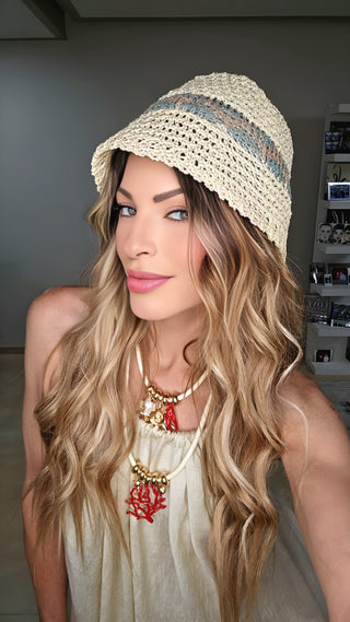 Crochet Bonnet hat