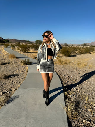 Effortless skirt set