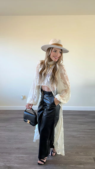 Bloom in lace top