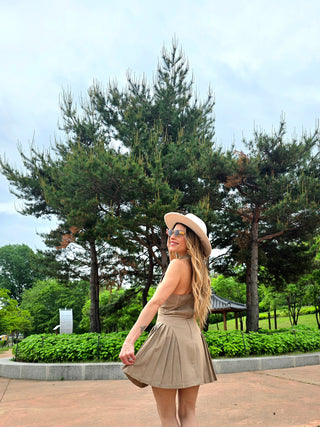 Alice Pleated Dress