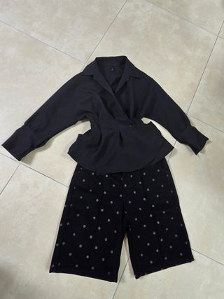 Sky Blazer top