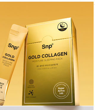 SNP Gold Collagen Moisture Sleeping Pack