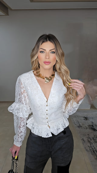 PRINCESS  LACE TOP