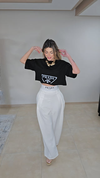 Sydney B & W pants set