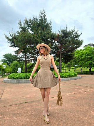 Alice Pleated Dress
