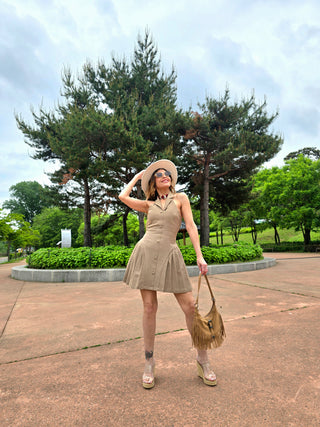 Alice Pleated Dress