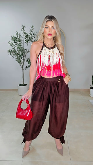 Carnival fringe top