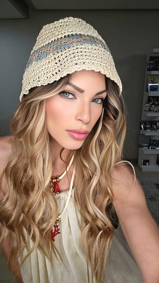 Crochet Bonnet hat