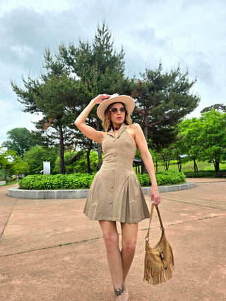 Alice Pleated Dress