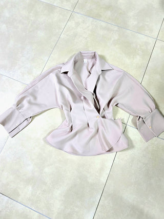 Sky Blazer top
