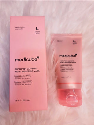 PDRN PINK CAFFEINE NIGHT WRAPPING MASK MEDICUBE
