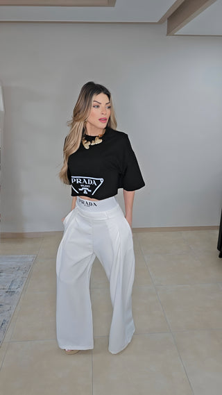 Sydney B & W pants set