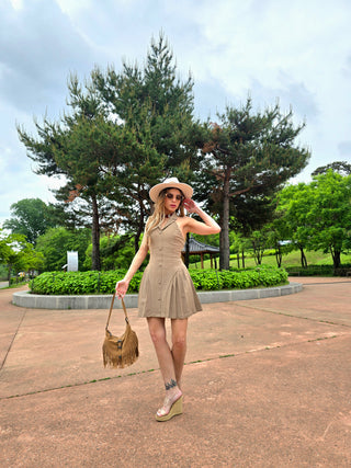 Alice Pleated Dress