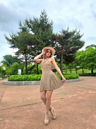 Alice Pleated Dress