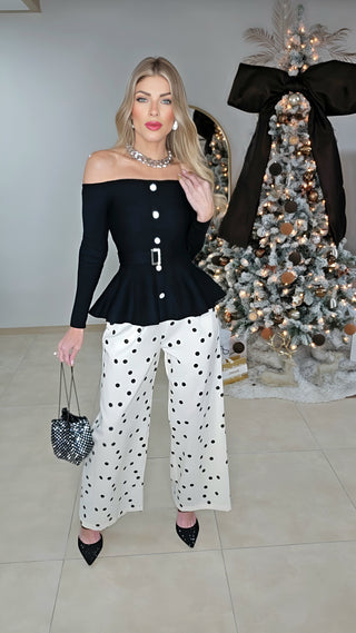 Elegance off shoulder blouse top