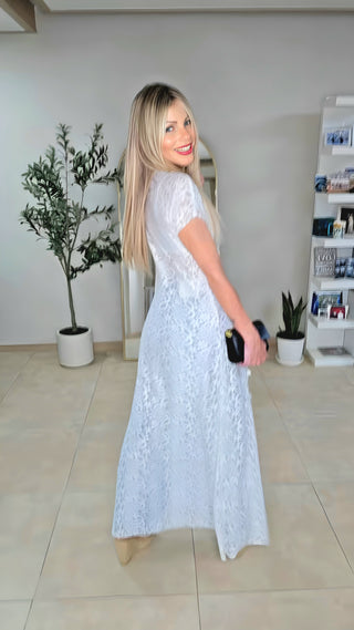 Embrace white lace set