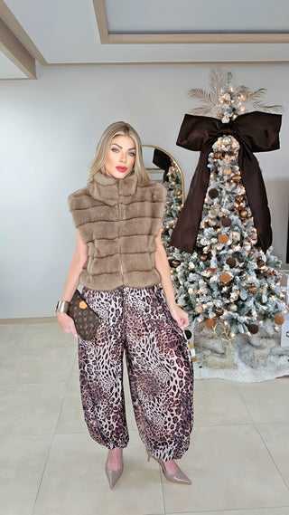 Fur baby vest