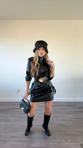 Urban Vegan leather Dress