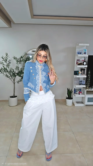 Magic light blue jacket