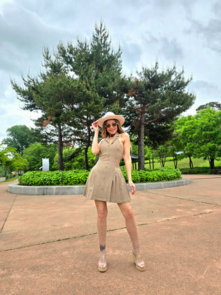 Alice Pleated Dress